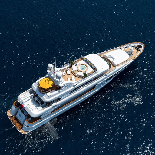 Bina is a 43.25m superyacht available for charter in the Mediterranean & Caribbean.