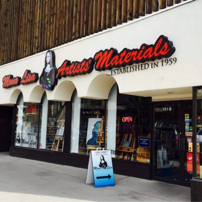 MonaLisaArtMat's profile picture. Store hours:
Mon-Fri 10am - 6pm
Saturday 11am - 5pm
Sunday - Closed