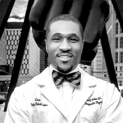 DrCForbes's profile picture. Goldman Sachs 10K Small Business Fellow Hour Mag’s Face-of-Chiropractic, Top Doc,  Mich Chronicles Men of Excellence