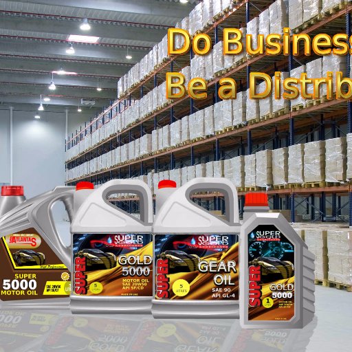 We are manufacturers of auto-lubricants. Become a distributor for world class renowned lubricant. Super Gold is a high quality lubricants.