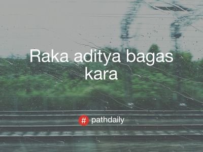 rakaadityab7's profile picture. KulonProgo is my home||Pengasih Pride!
ig:rakaadityab
path:rakaadityab
BBM:5980845C