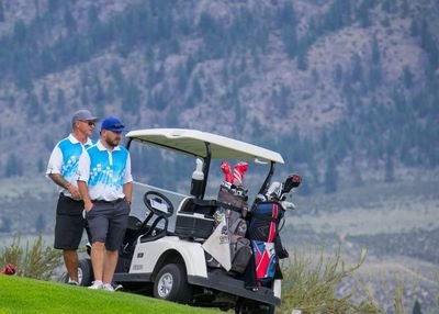 Head Golf professional Nk'Mip canyon, Canucks and sports fan #TeamTitleist