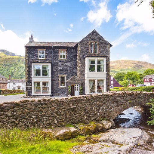 The Bridge Hotel and Self Catering Apartments in beautiful Buttermere. Home of the giant steak and ale pie.