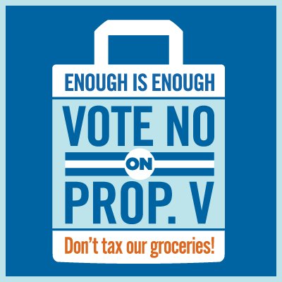 Paid for by No on V, Enough is Enough: Don’t Tax Our Groceries. . . FPPC ID #1382995.  Financial disclosures available at https://t.co/M8NmzPgLp9.