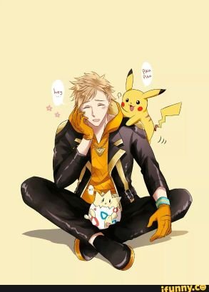 YO! im Team Instinct leader its nice to meet ya i take my job seriously{try to} if you want to join my team go ahead i got your back pal