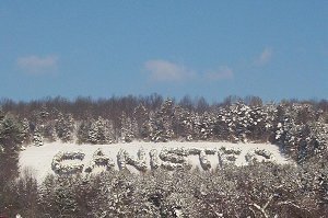 World's largest living sign
