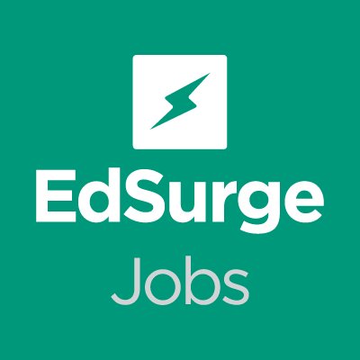 This account is no longer active. Follow @EdSurge and #EdSurgeJobs to get your daily dose of new #educationjobs - or visit our #edtech jobs board!