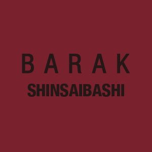 BARAK 心斎橋店OFFICIAL Twitterです。 セールやフェアー情報、新作入荷のお知らせなど、お得な情報をTweetします！