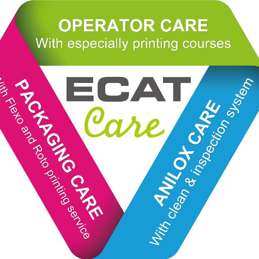 ECATCare is an integrated services system in the flexo, gravure printings and printing industries with its 3 dimensions (Anilox, Operations and packaging)