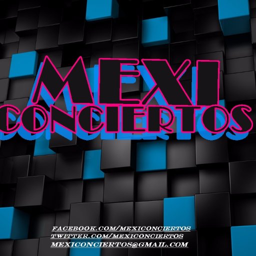 Somos #Mexiconciertos un sitio de Entretenimiento e información del Mundo de la Música.Siempre en los Mejores Eventos mexiconciertos@gmail.com contáctenos