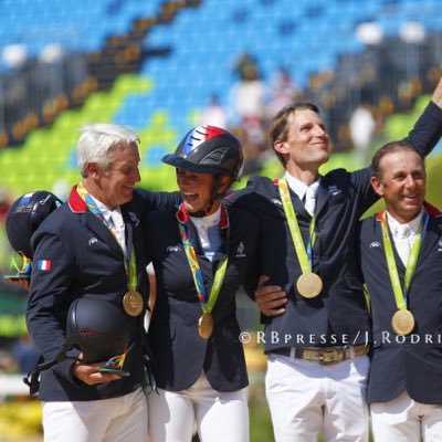 Cavalier français de saut d'obstacles - Champion d'Europe 2013. Champion olympique par équipe Rio 2016