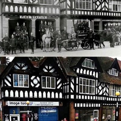 Hemel Hempstead historic and picturesque Old Town in Hertfordshire, England.