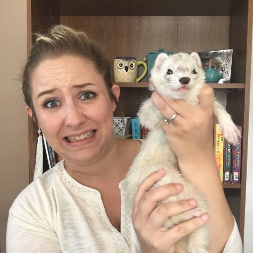 Just a cute weasel with a lot of spunk. His owner makes super fun ferret videos on YouTube. Finley, Cooper, Felix, & Oscar! 🐾❤️