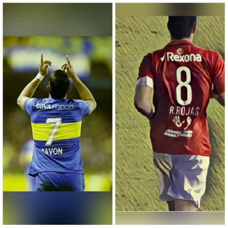 Club Boca Juniors💙💛💙
Club Cerro Porteño🔵🔴🔵
(Cristian Pavón)💙💛💙
(Rodrigo Rojas)🔵🔴🔵
Los Amo Idoloss❤