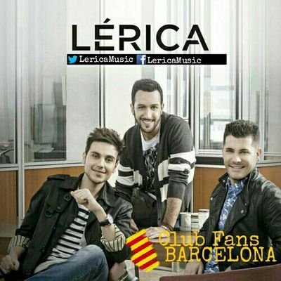 Bienvenidos al club de fans oficial  de @LericaMusic en Barcelona ❤ Presidentas :  @LolaRobles_  y         @WisamJbilou Siempre com vosotros💜