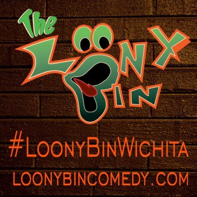 Wichita's ONLY comedy club. Shows Thur-Sat. One show Thur at 8, and 2 shows on Fri & Sat at 7:30 and 10:00. Call 316-618-4242 for reservations. #loonybinwichita