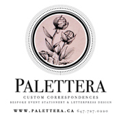 PALETTERA Custom Correspondences. Art Director. The Makers of Iconic Stationery. Stories told through graphic design and beautifully crafted print masterpieces.