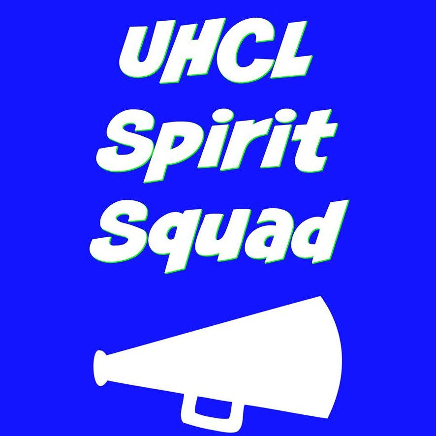 Work hard, cheer HARDER! 💙💚 Contact us at UHCLSpiritSquad@gmail.com!