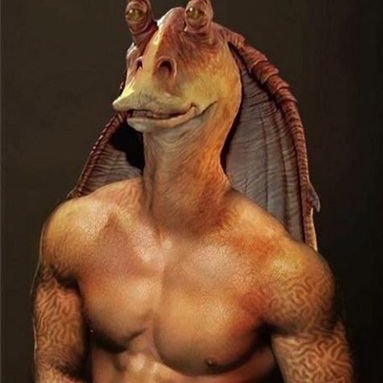 Image result for jar jar mesa back