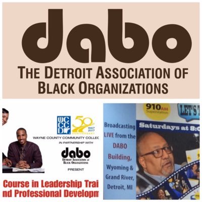 Members of the Detroit Association of Black Organizations(DABO),solemnly commit ourselves and our organizations to uniting the Black Community #DABO