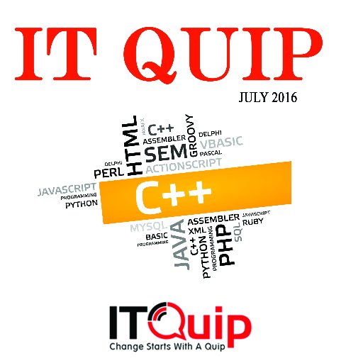 A Magazine promoting IT Education through digital and print media! Change begins with a Quip! Let's learn Information Technology with IT Quip!