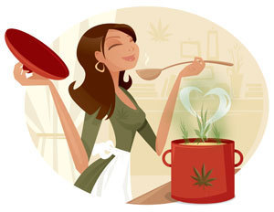 I am The Pot Princess! I cook and bake with cannabis, creating mouthwatering morsels for medical marijuana patients.