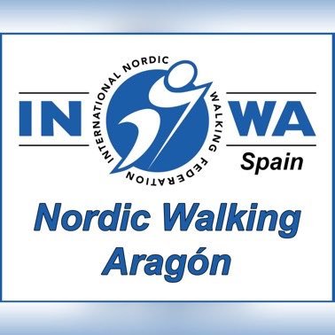 La red de Instructores Inwa Spain en Aragón promocionan la marcha nórdica en la Semana Europea del Deporte. 12-17 de septiembre de 2016.