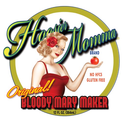 Award winning, nationally recognized Hoosier Momma Bloody Mary Maker. Made in small batches, gluten-free, no HFCS, vegan and very low sodium.