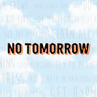 No Tomorrow Cwnotomorrow Twitter No Tomorrow Cwnotomorrow Twitter