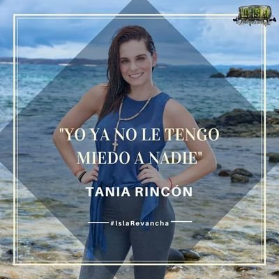 Apoyando con todo a @taniarin en LA ISLA 2016 la mejor guerrera