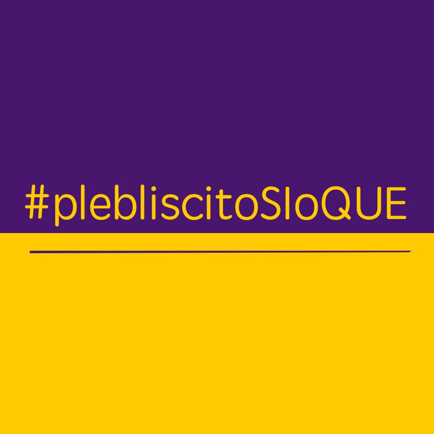 Campaña #PlebiscitoSíoQué impulsada por el Colectivo de colombianos en Rosario a favor de la #paz en Colombia.