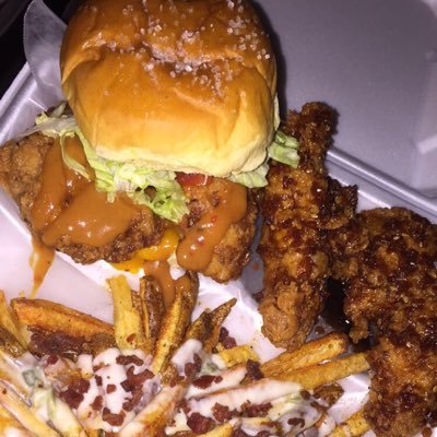 Dank Food at a Great Price. Fri-Sat 6pm-230am Thurs&Sun 6pm-1am. Tenders • Nuggets • Wings • Shrimp • Steak • Crawfish • Crab • Vegan Tenders