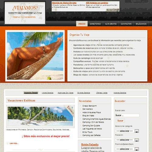 dir_reservas's profile picture. Directorio de reservas de viajes: agencias de viajes, campings, casas rurales...