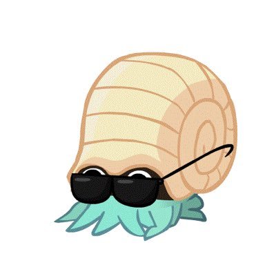 My mommy is @KingofPallet and my name is Alwin and I am an Omanyte and HI!