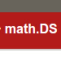math.DS Dynamical Systems arXiv submissions (@arxiv_math_ds) 's Twitter Profile Photo math.DS Dynamical Systems arXiv submissions (@arxiv_math_ds) 's Twitter Profile Photo