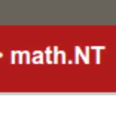 Abstracts of math.NT (Number Theory) papers posted to arxiv dot org tweeted daily as embedded images. Click to enlarge. Unaffiliated to ArXiv.