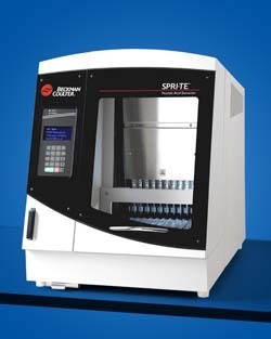 a simplified automated workflow that utilizes SPRI paramagnetic bead based technology to create an automated system for fragment library preparation