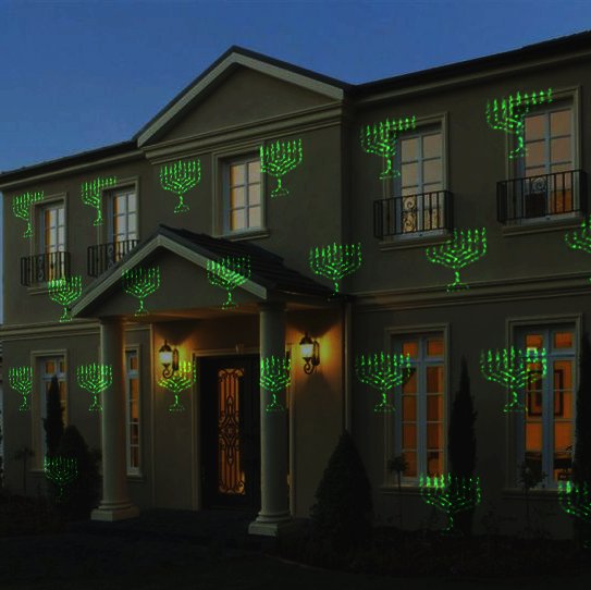 The Chanuakh Laser Light provides an amazing laser show for your home! This year decorate your home in style with Chanukah Laser Lights. Perfect Chanukah Gift!