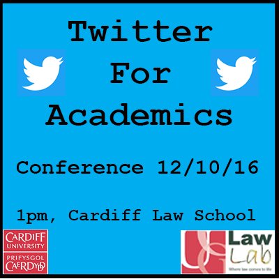 Interdisciplinary postgraduate-led conference exploring how to engage with and utilise Twitter effectively for teaching, research and impact. Wed Oct 12th 2016.