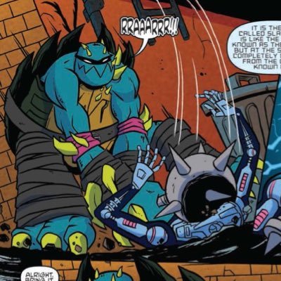 I used to be Raph's pet till I mutated now I am the leader of the Mutanimals #takenby @monique_tmnt