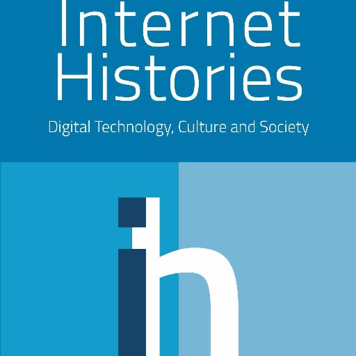 This is the official Twitter account for the journal Internet Histories: Digital Technology, Culture and Society (Routledge/Taylor & Francis)