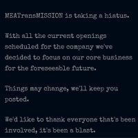 MEATtransMISSION (@meatransmission) 's Twitter Profile