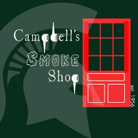 CampbellsSmoke's profile picture. We keep it old school by selling only traditional smoking products. Since 1956 we’ve been the tobacco shop of choice in East Lansing  #TheStoreWiththeRedDoor