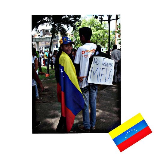 Estudiante. 100% Catolica #DIOS es mi fortaleza,#QueNadaTeDentega #EnamoradaDeVenezuela #NoMasViolencia #VenezuelaTeQuieroLibre