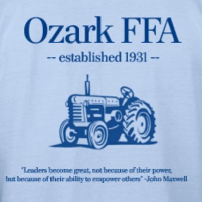 Official Twitter of the Ozark FFA Chapter, follow for updates and information on activities and events! Ozark FFA is #LivingToServe #TransformFFA
