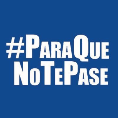 TODOS JUNTOS CONTRA LA INSEGURIDAD LA INJUSTICIA Y LA IMPUNIDAD !! Súmate #ParaQueNoTePase