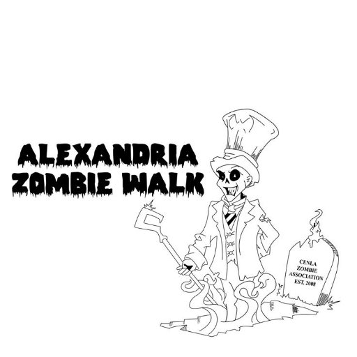 Alex the Zombie & #Cenla #Zombie #Association (#CZA) #nonprofit group #commited to #raisingfunds and #awareness for #local #charities. #Cenla #supportthecause