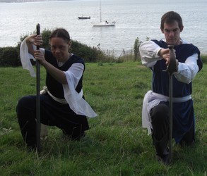 High-octane medieval/ fantasy sword dancing act from Devon, England.