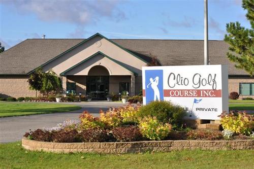 18 hole par 72 private golf course in Clio, Michigan
