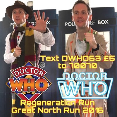 Challenges, stunts and half marathons as TV's greatest children's hero - Doctor Who! Fundraising for the Tiny Lives Trust.